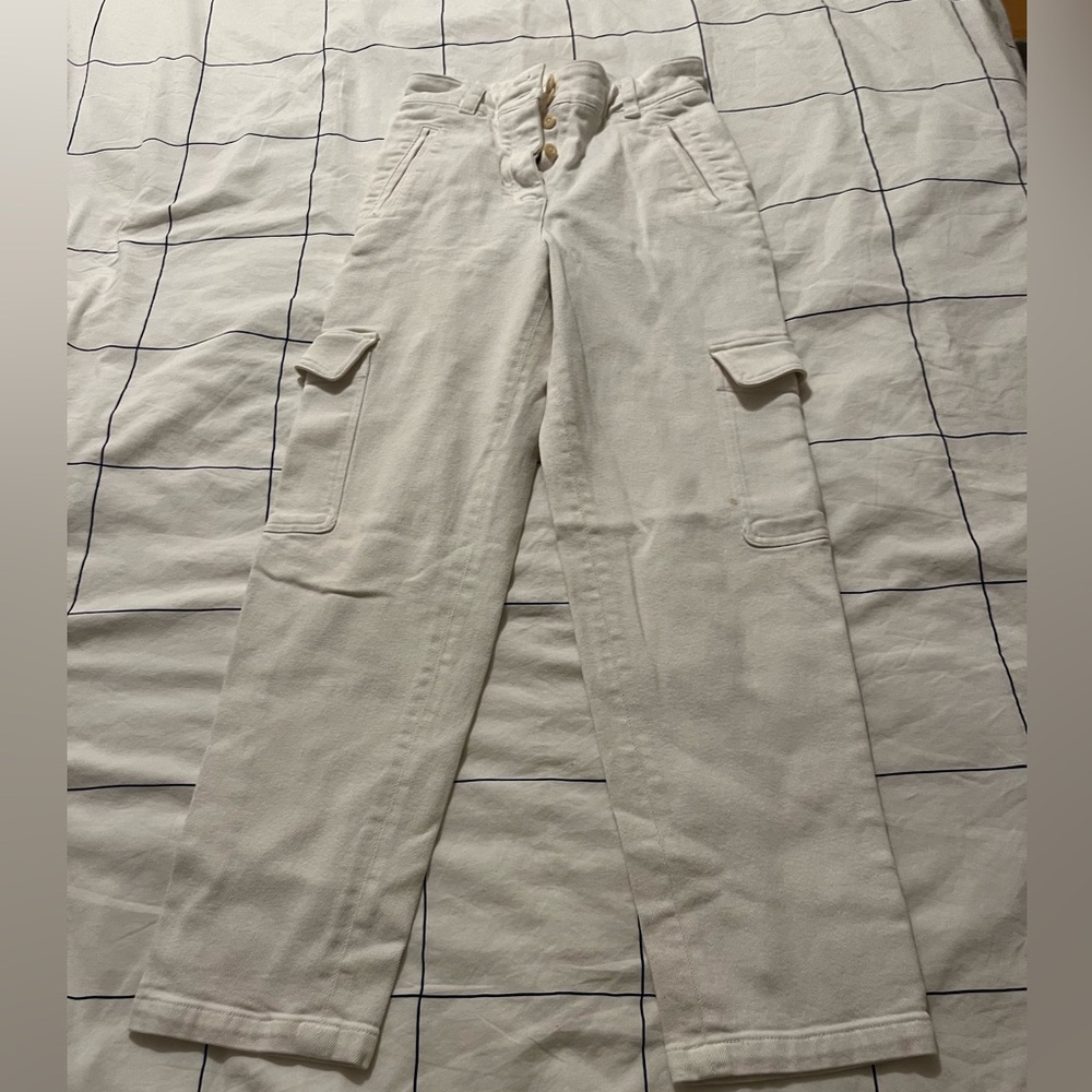 Wilfred free White Cargo Pants size 4